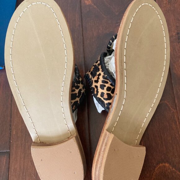 BRAND NEW Jack Rogers Jacks haircalf flat sandals IN BOX - Picture 4 of 6